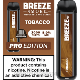 Breeze Vape Flavors - Breeze Pro 2000 bocanadas tabaco 2JJR11