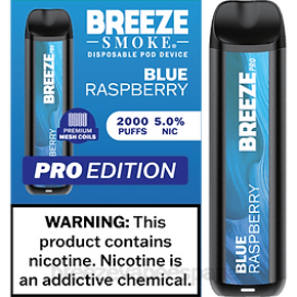 Breeze Vape Ingredients - Breeze Pro 2000 bocanadas frambuesa azul 2JJR35