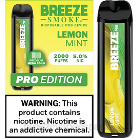 Breeze Vape Precio - Breeze Pro 2000 bocanadas menta Limón 2JJR23